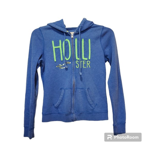 Hollister California 1922 Hoodie with Gold Sequins Size Medium - Picture 1 of 4